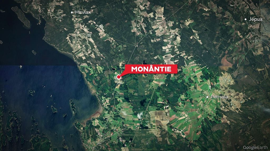 Onnettomuus tapahtui Pohjanmaalla maanantaiaamuna.