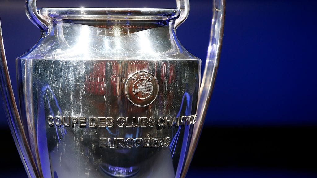 Mestarien liigan voittopokaali.