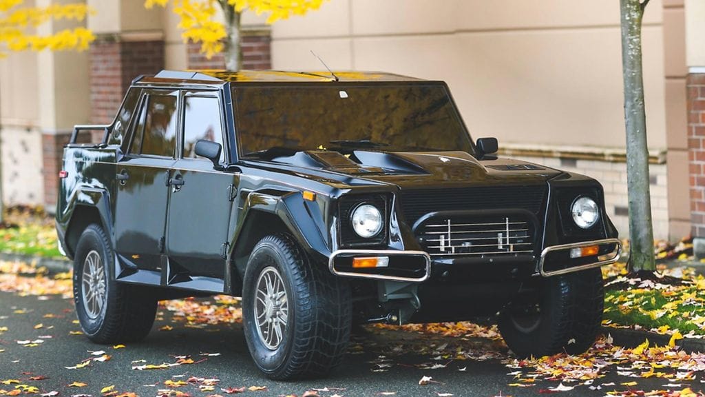 Lamborghini LM002 eli tuttavallisemmin Rambo-Lambo.
