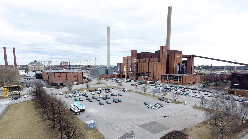 Helsingin Hanasaari tiistaina 11. huhtikuuta 2017. Helsinkiin suunnitelulla suurmoskeijalla ja sen monitoimikeskuksella on tonttivaraus Hanasaaren alueelle.