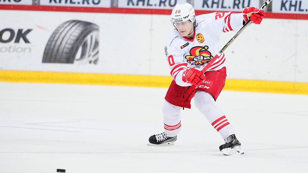 Eeli Tolvanen on naputtanut komeat tehot ensimmäisellä KHL-kaudellaan.