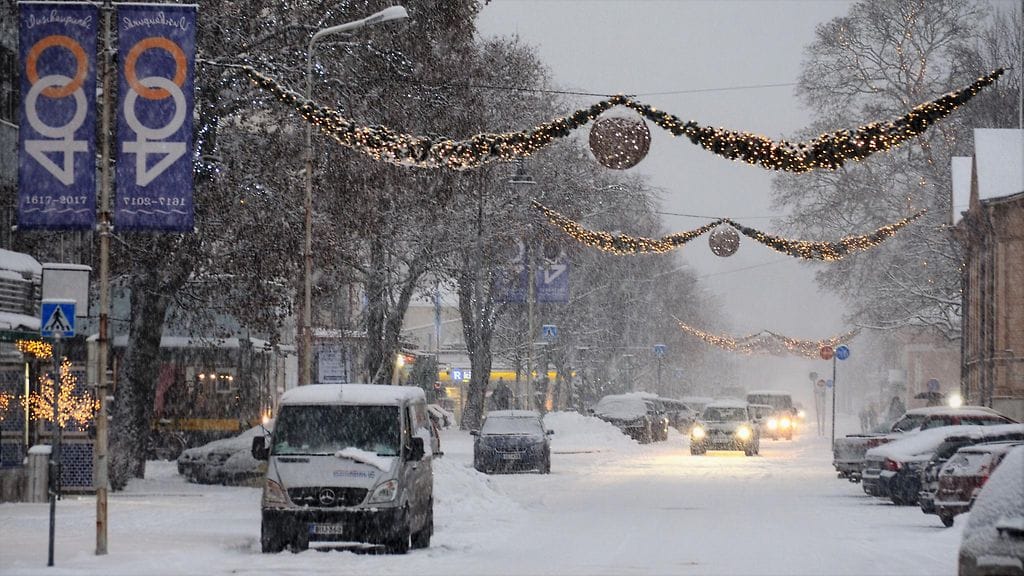 Lukijan sääkuva Uudestakaupungista.