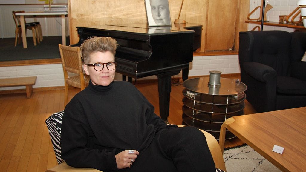 – Aalto oli yksinkertaisesti nero ja suuri stara myös Tanskassa, sanoo Space 10 -ajatushautomon johtaja Camilla Hjort. Hän tunsi olonsa heti kotoisaksi Alvar Aallon kotitalossa Helsingissä.