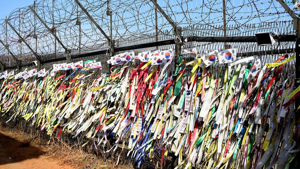 Pohjois-Korean rajaa