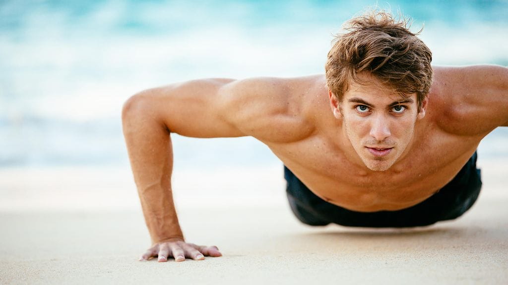 Vahva ylävartalo miellyttää naisia.