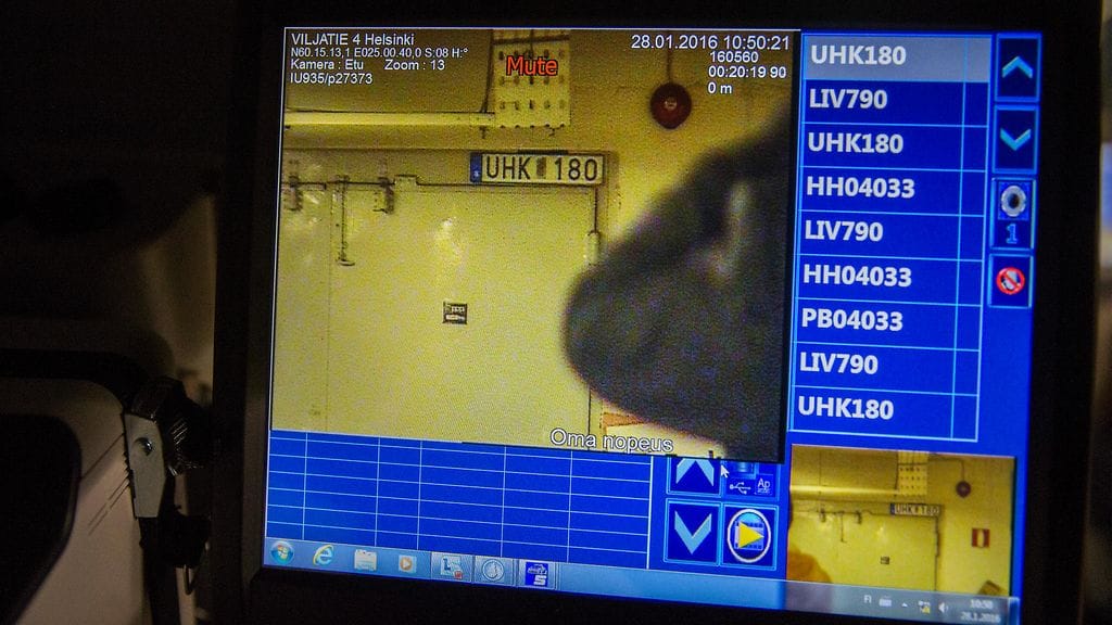 Rekisterikilven lukulaite.