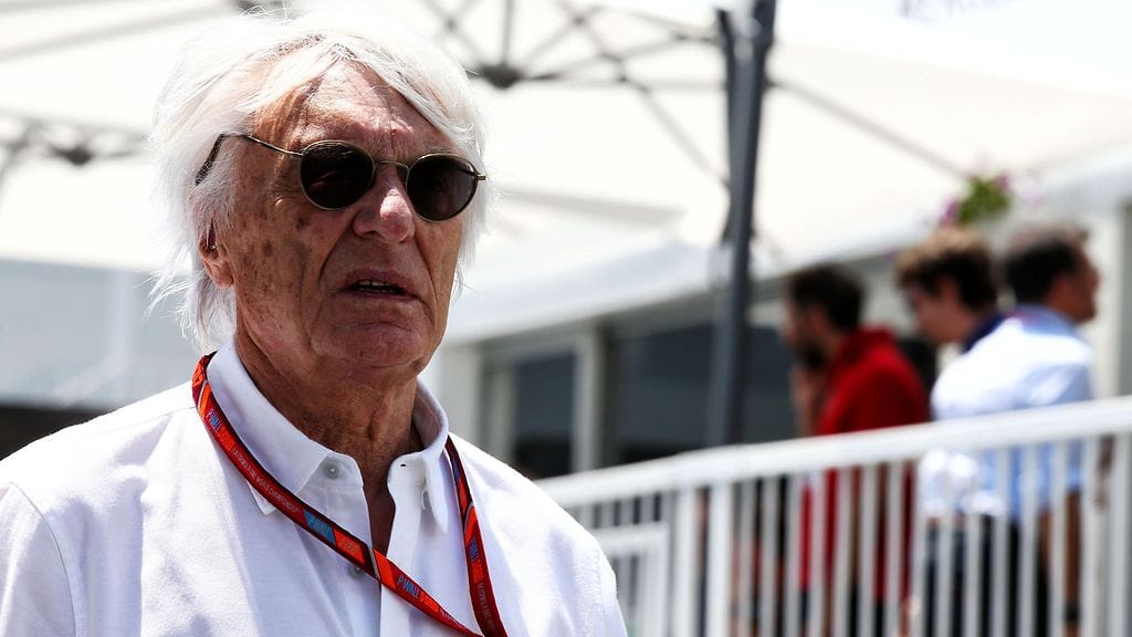 Bernie Ecclestone.