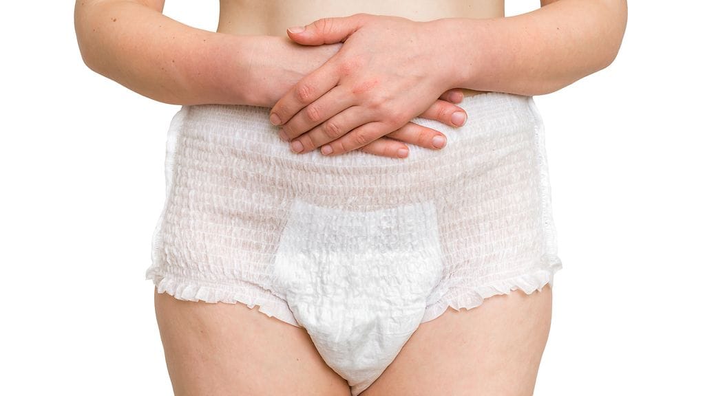 Virtsankarkailu on tavallista synnytyksen jälkeen. Kuvituskuva.