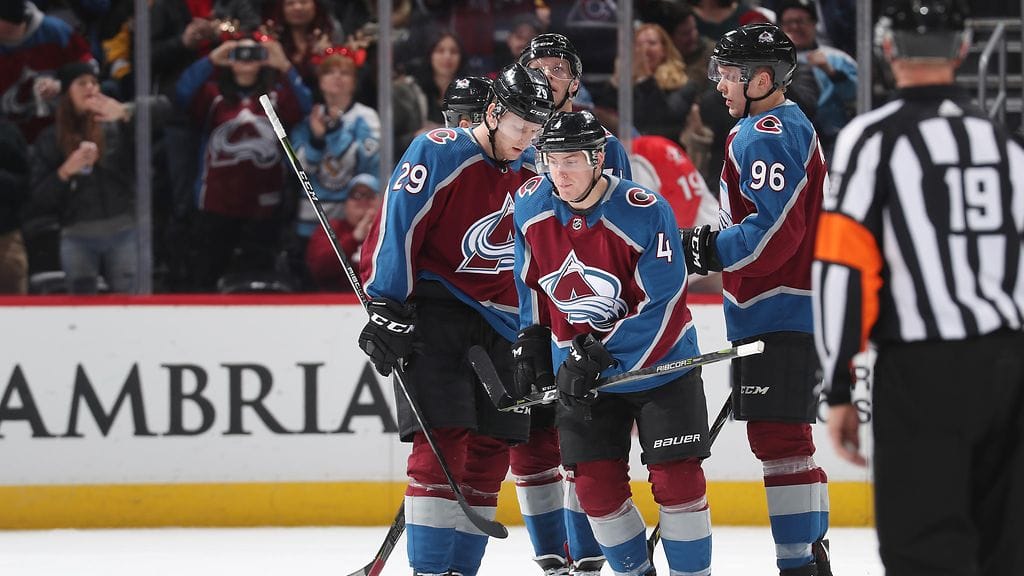 Mikko Rantanen (#96) oli tehopäällä.