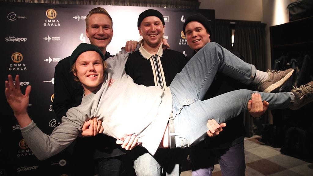 Gasellit-yhtye on ensimmäistä kertaa uransa aikana ehdokkaana Emma-gaalassa.