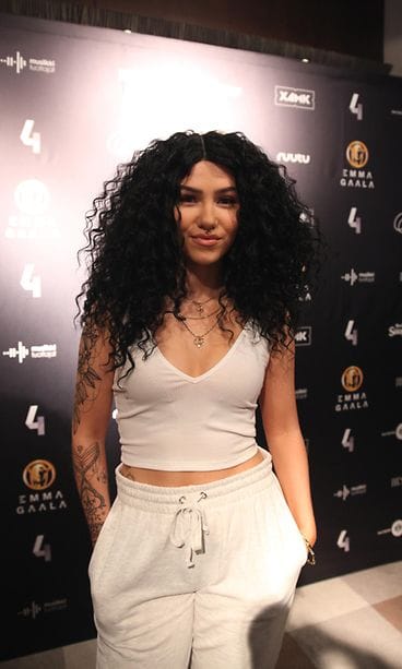 Evelina 2 joulukuu 2017 Emma-gaalan pressi