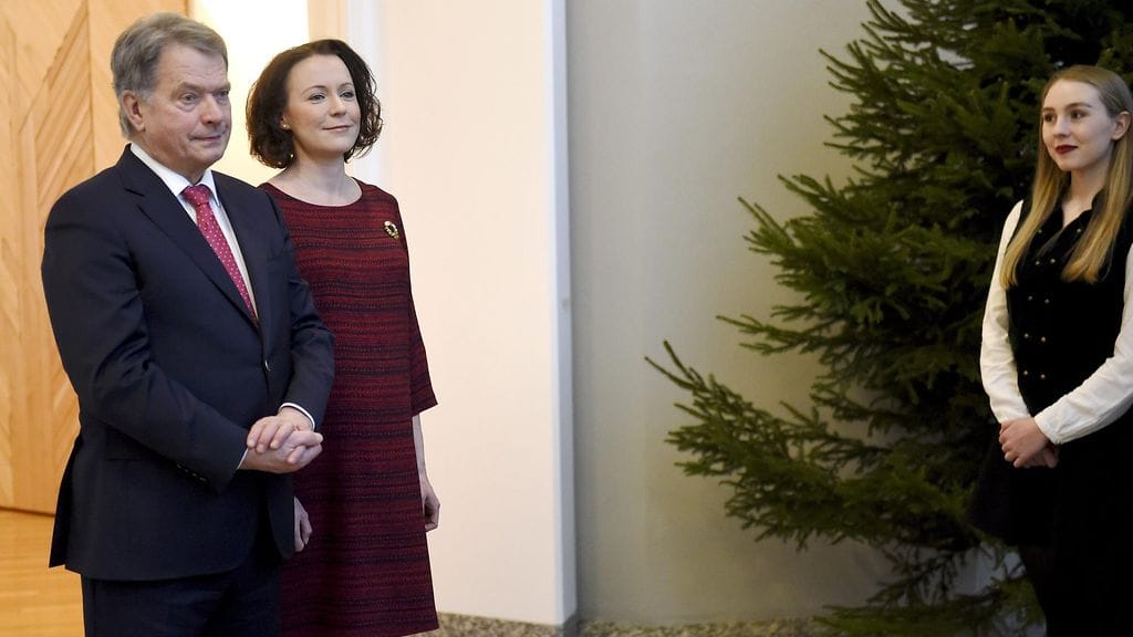 Sauli Niinistö Jenni Haukio joulutervehdys 19.12.2017