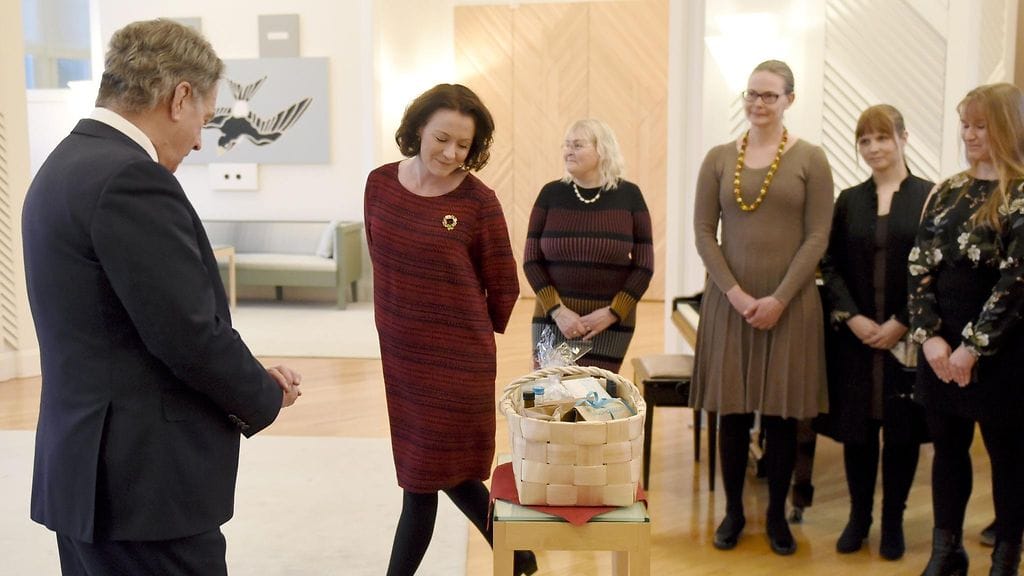 Sauli Niinistö Jenni Haukio joulutervehdys 19.12.2017 (2)