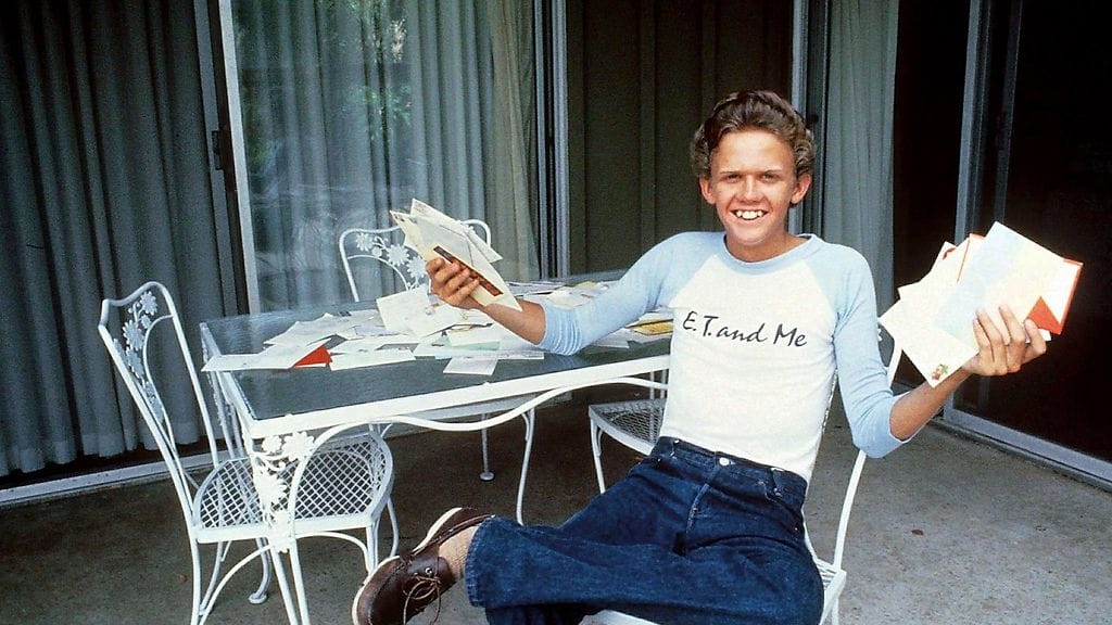 Robert McNaughton lapsitähti E.T:ssä vuonna 1982