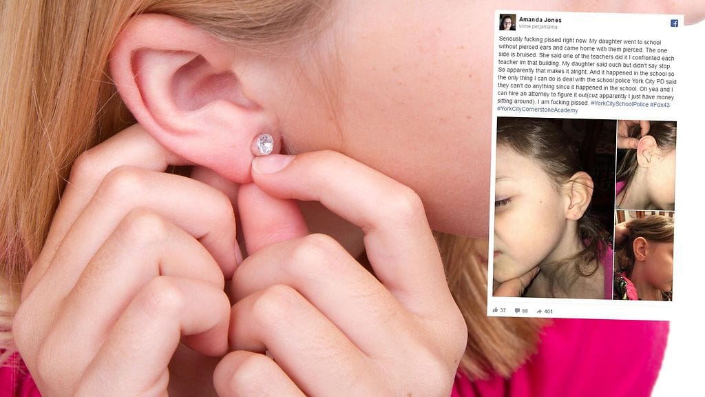 Tuohtunut äiti on tehnyt tapauksesta virallisen ilmoituksen.