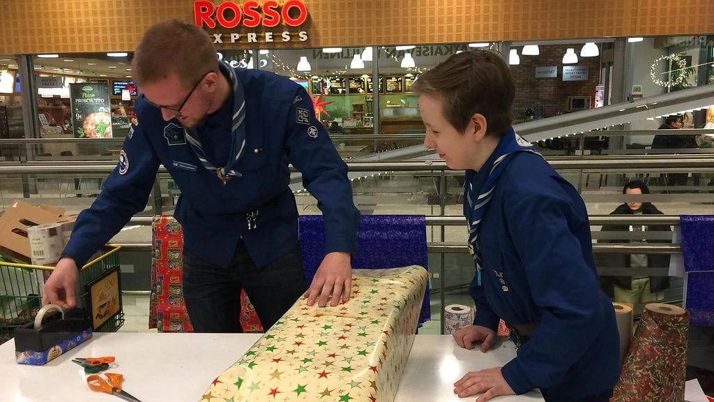 joululahjojen paketointi 1