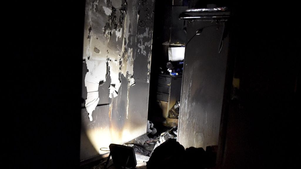 Asunnossa riehunut palo oli poikkeuksellisen raju.