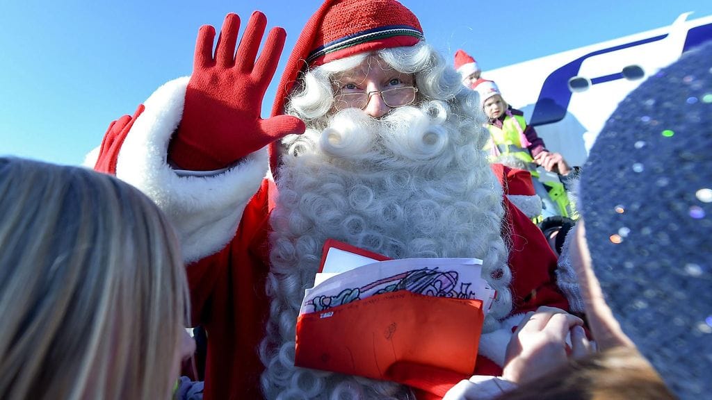 Joulupukki vieraili joulukuun alussa Budapestissä lyhyellä matkallaan.