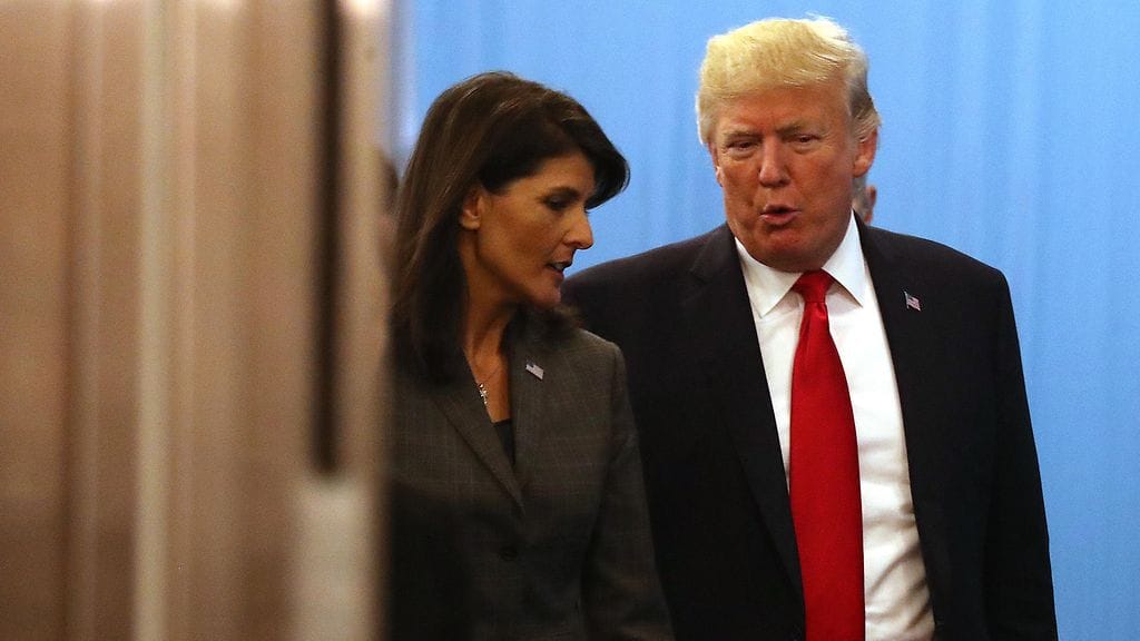 Nikki Haley ja Donald Trump