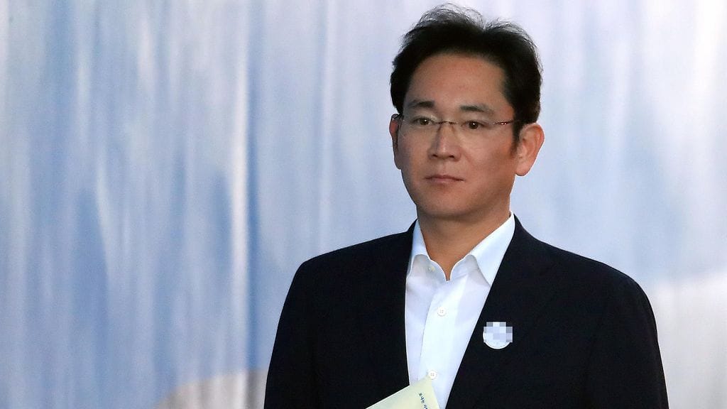 Elektroniikkajätti Samsungin perijä Lee Jae-Yong.