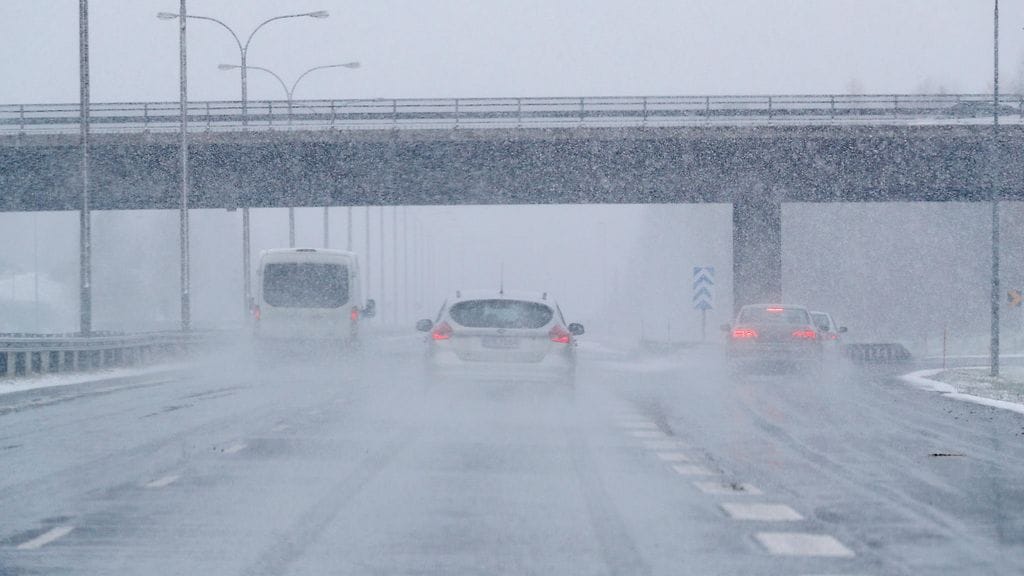 Ajokeli on nyt huono monin paikoin. Kuvituskuva.