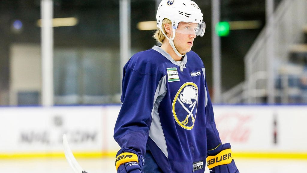 Alexander Nylander kuuluu Buffalon NHL-organisaatioon.
