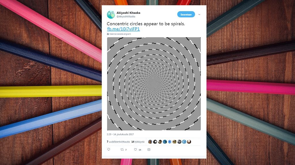 Tämä kuva voi hämmentää toden teolla.