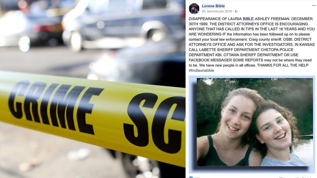 Tytöistä ei ole pienintäkään havaintoa 18 vuoden ajalta.