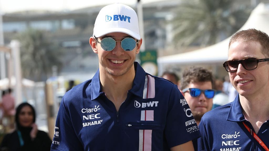Esteban Ocon.