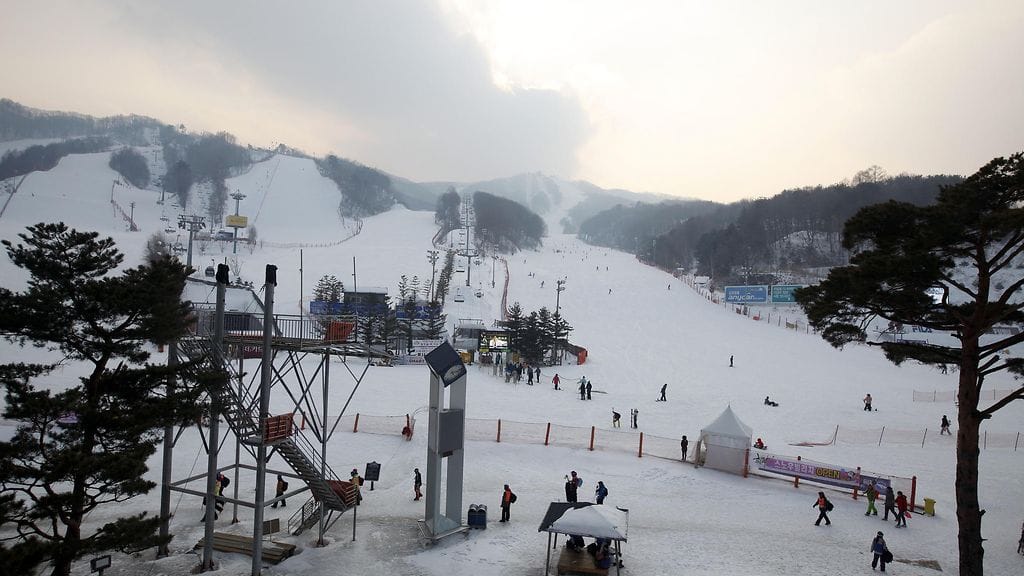 AOP Pyeonchangin olympiakisat Bokwang freestyle lumilautailu