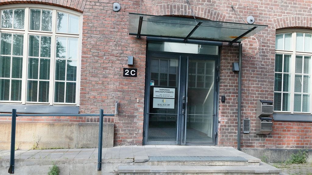 Tampereen oikeustalo.