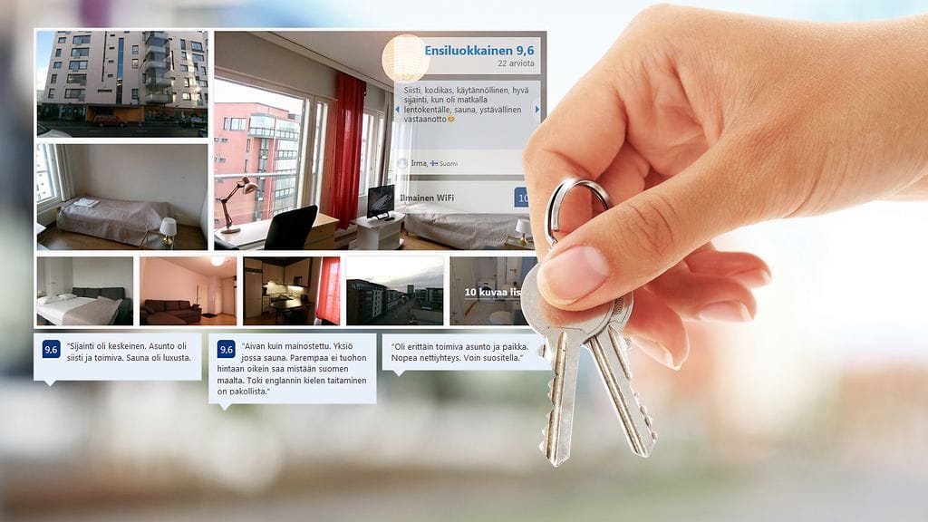 Asunto löytyy edelleen esimerkiksi suositulta Booking.com-sivustolta.