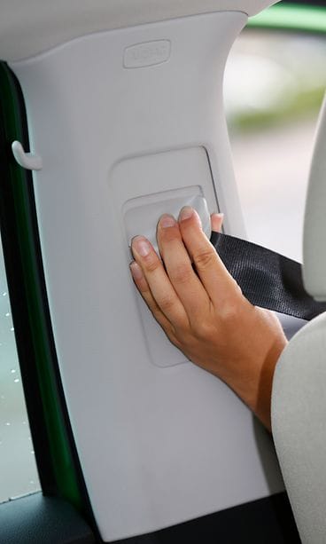 Turvavyön korkeuden säätö