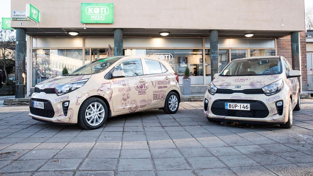 Kotipizzan kuljetusautoiksi on tulossa 71 Kiaa.