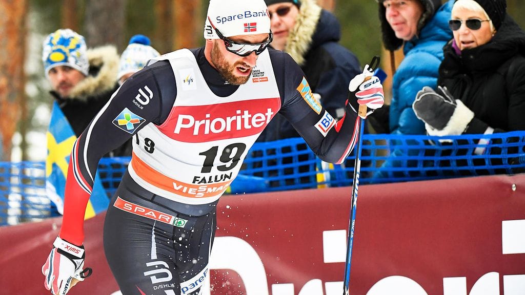 Petter Northug Falunin maailmancupissa vuosi sitten.