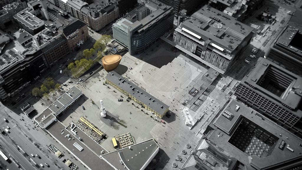 Helsingissä eniten liikenneonnettomuuksia tapahtui Kampissa.