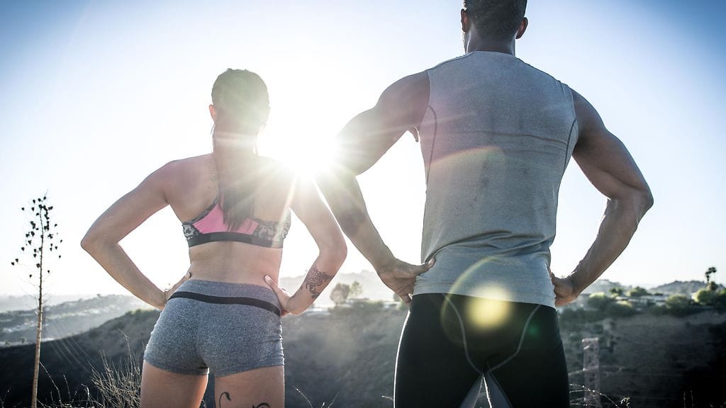 Pariskunnan muutoskuvapari ansaitsi hillittömän suosion. Kuvituskuva.