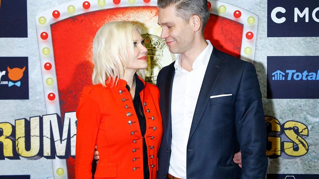 Linda Lampenius ja Martin Cullberg marraskuussa 2016.