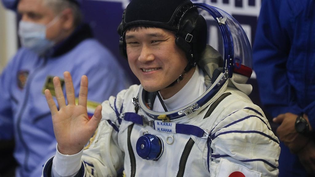 Norishige Kanai kuvattuna 17. joulukuuta ennen lähtöään avaruuteen.