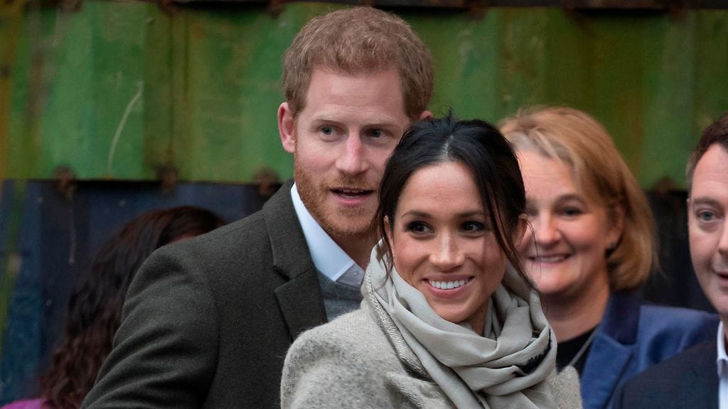 Prinssi Harry ja Meghan Markle tiistaina 9. tammikuuta 2018.