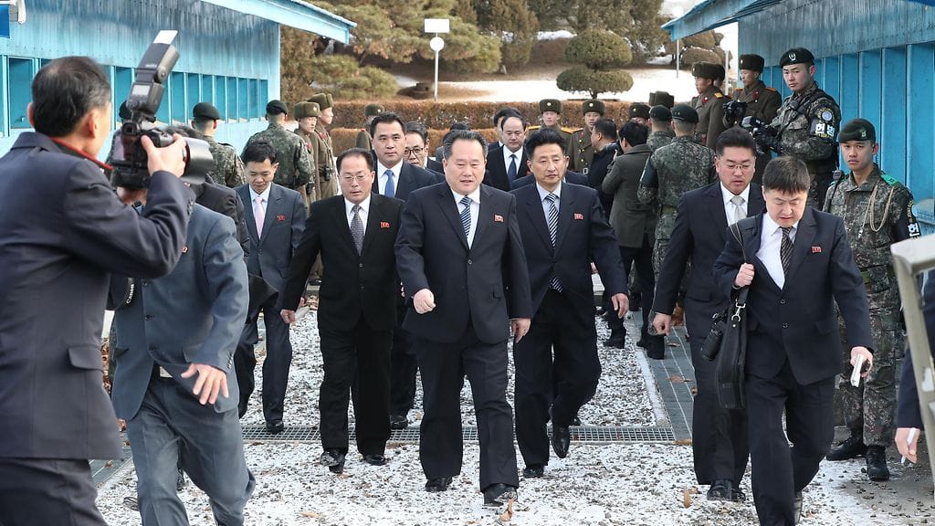 Pohjois-Korea lähettää delegaation talviolympialaisiin Pyeongchangiin.