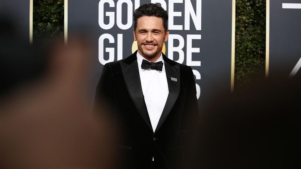 James Franco Golden Globe -gaalassa 7. tammikuuta 2018.
