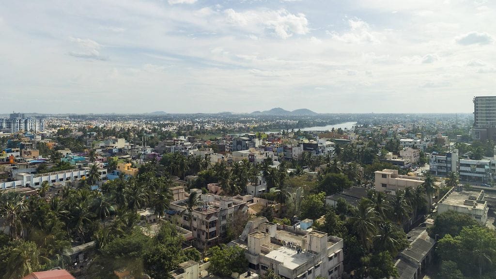 Kuvituskuva Chennaista Intiasta.
