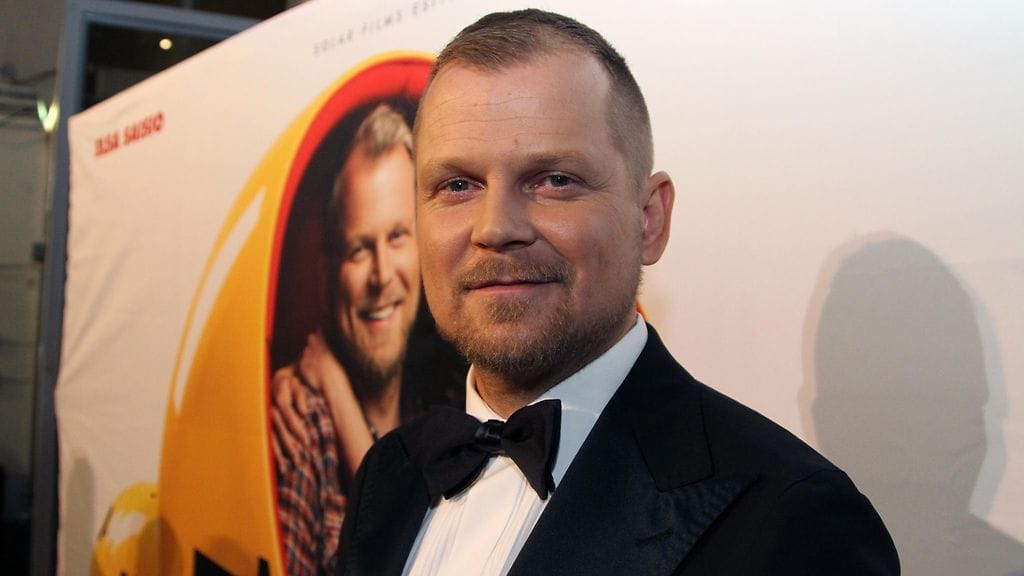 Antti Luusuaniemi Kaikki oikein -elokuvan kutsuvierasensi-illassa 10. tammikuuta 2018.