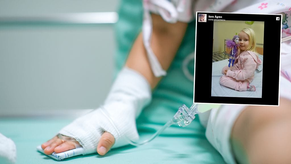 Nelivuotiaalle ruotsalaistytölle on annettu vain vuosi elinaikaa.