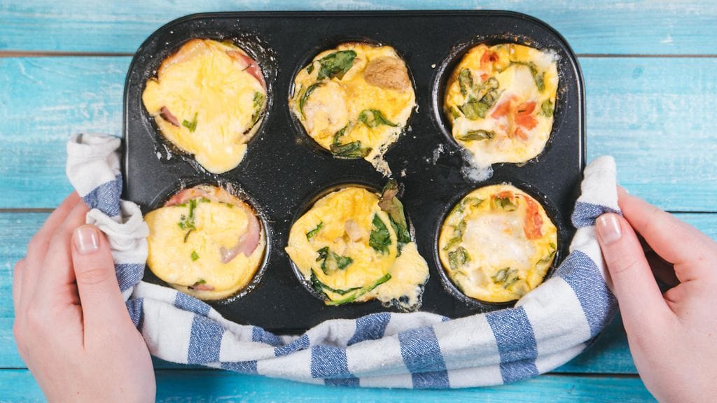 Munamuffinit ovat kätevä ja herkullinen aamiaisvaihtoehto.