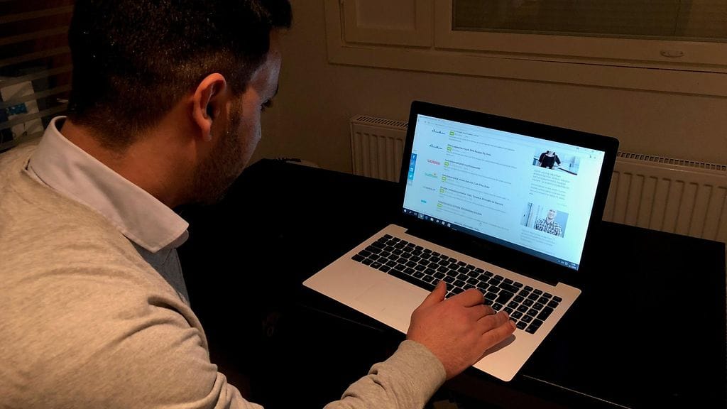 Omar* saapui Suomeen syksyllä 2015. Hän on etsinyt Suomesta aktiivisesti työpaikkaa.