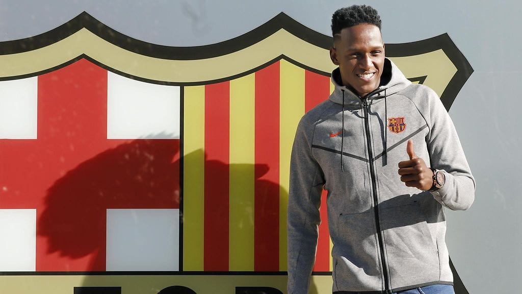 Yerry Mina on Barcan uusin ostos.