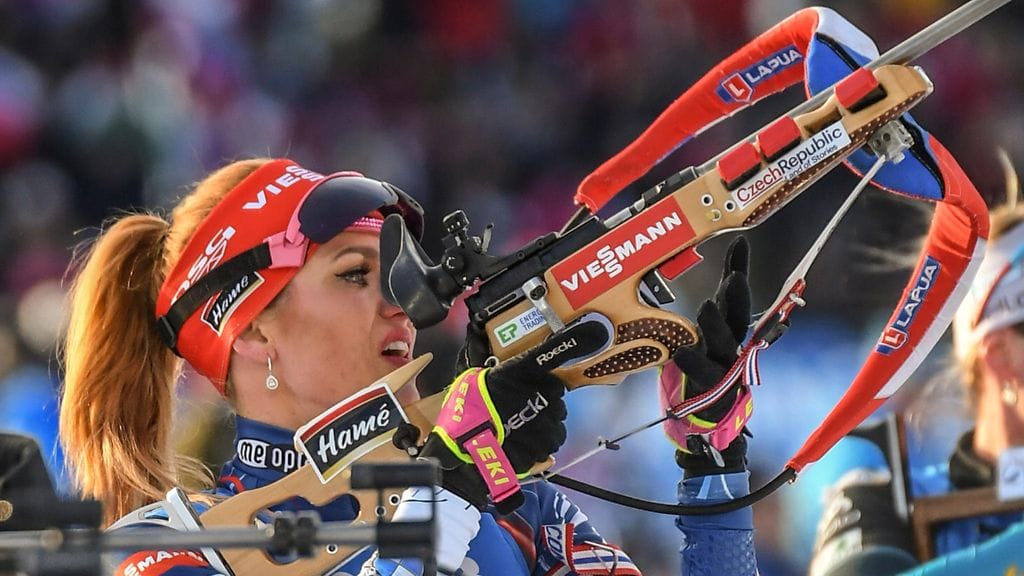 Gabriela Koukalova on kilpaillut maailmancupissa viimeksi edellisenä keväänä.