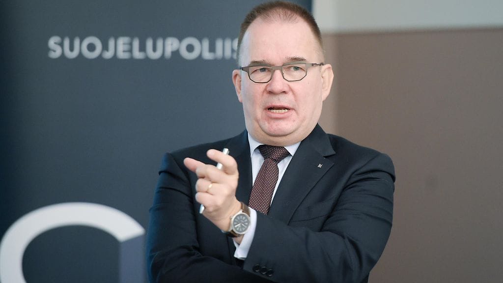 Supon päällikkö Antti Pelttari.